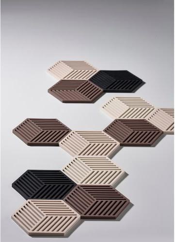 Image du produit Zone Denmark Dessous de plat Hexagone Chocolat (Dessous de poêle)