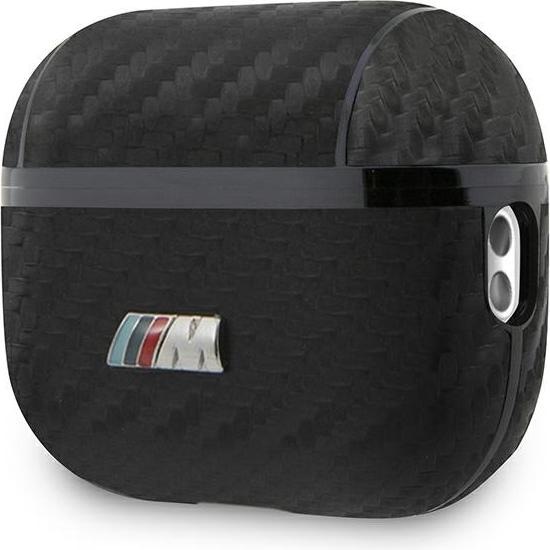Actual product image BMW BMAP2CMPUCA AirPods Pro 2 cover czarny/black PU Carbon M Collection (Headphone bag)