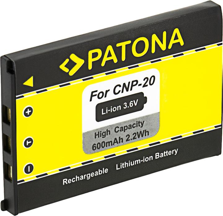 Produktbild Patona Akku f. Casio EX-Z3 Z4 Z-5 S1 S2 S3 EX-S70 NP-20 NP20