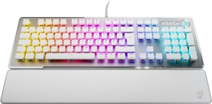 Produktbild Turtle Beach Vulcan II Linear Gaming-Tastatur, Weiss (DE, Kabelgebunden)