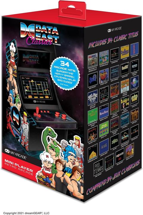 Image du produit MyArcade Dreamgear Mini-machine d'arcade rétro, 25,4 cm