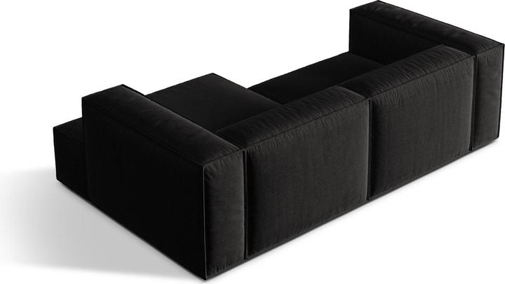 Actual product image Micadoni Modular Right Corner Sofa, "Nuria", 3 Seats, 147x252x72 Made in Europe (Corner sofa, Modular sofa)
