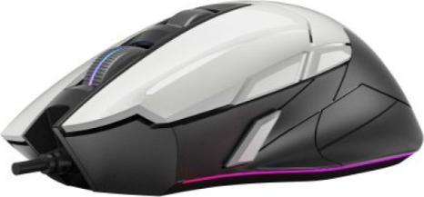 Actual product image A4Tech Bloody W70 Max Activated, RGB podsvícená herní myš, 12000 DPI, USB, bílá (Cable)