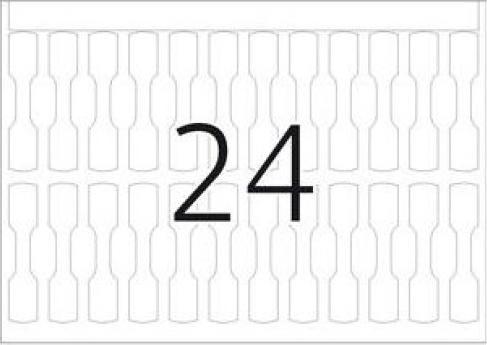 Immagine prodotto HERMA Etichette adesive 10x49mm mezzo cartone bianco