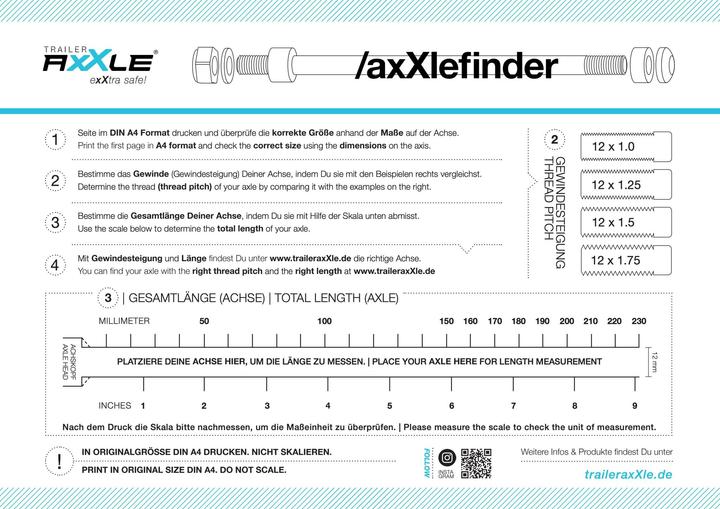 Produktbild Radoxx TA AxXle 1.0