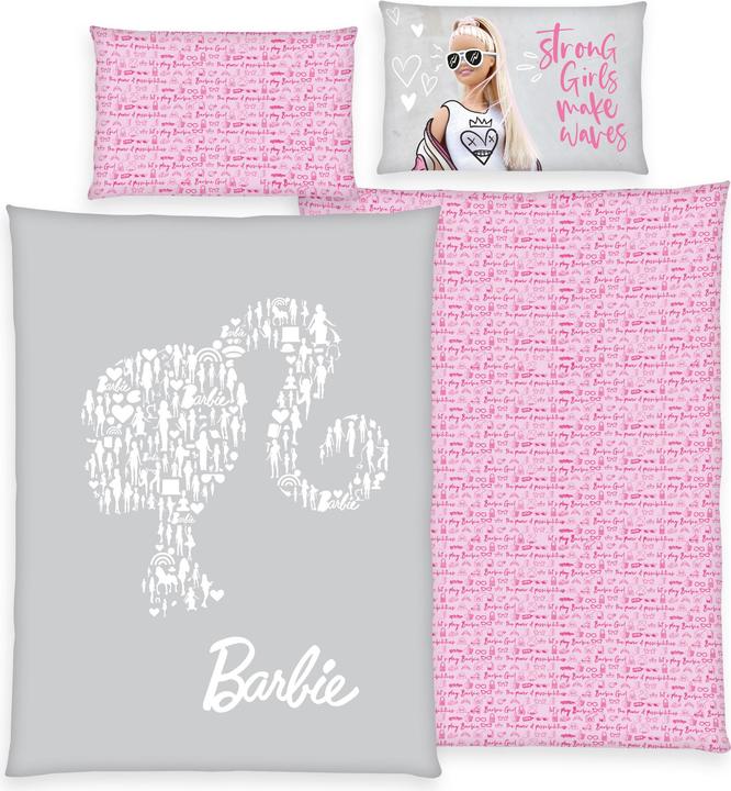 Herding Barbie bed linen 65/100+160/210 cm