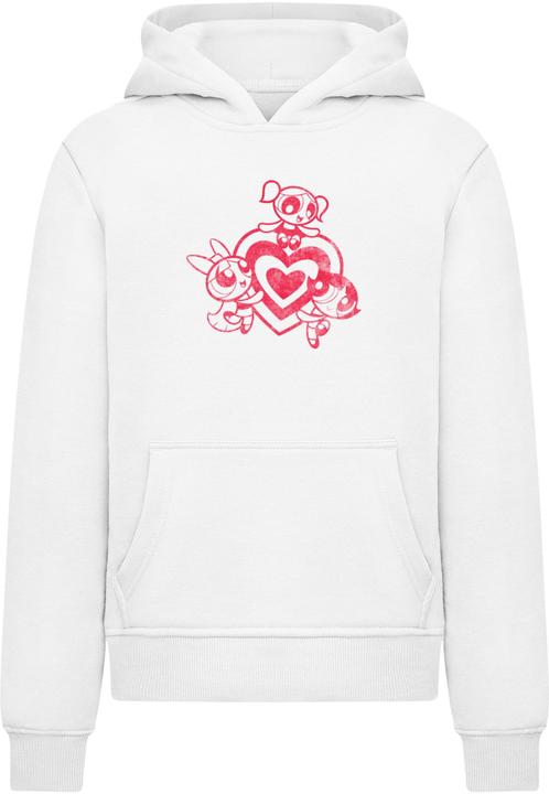 Image du produit Merchcode Kids The Powerpuff Girls - Outline Graphic Basic Hoody - 189937 (122, 128)
