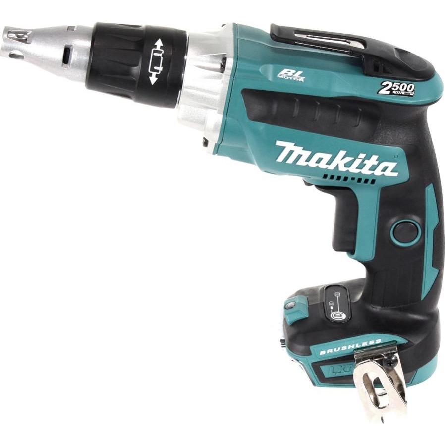 Thumbnail - Makita, Bohrmaschine + Akkuschrauber, DFS 250 RA1J Akku Trockenbauschrauber 18 V Brushless + 1x Akku 2,0 Ah + Ladegerät ...