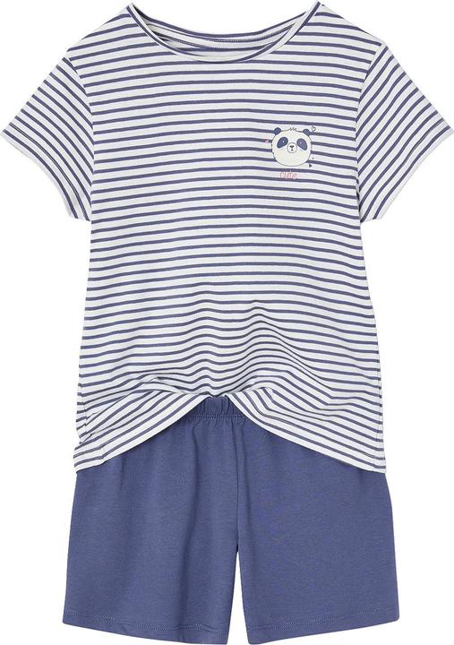 Produktbild Vertbaudet 3er-Pack Mädchen Sommer-Schlafanzüge PANDA mit Recycling-Baumwolle (92)