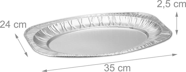 Actual product image Relaxdays 100x serving plates