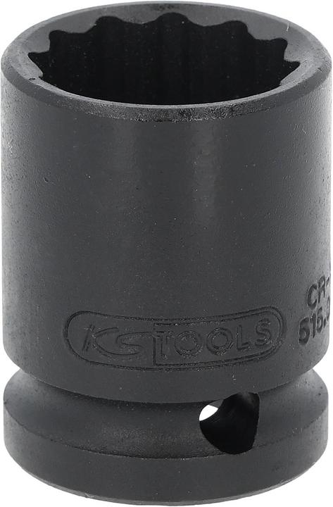 Actual product image KS Tools 1/2" power socket short (21 mm)