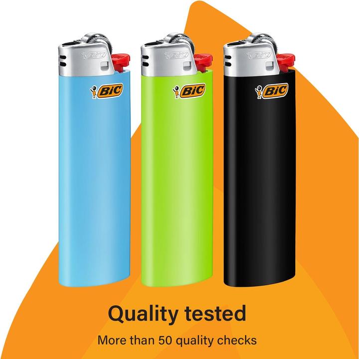 Produktbild Bic Reibradfeuerzeug J26 Maxi, 6er Pack