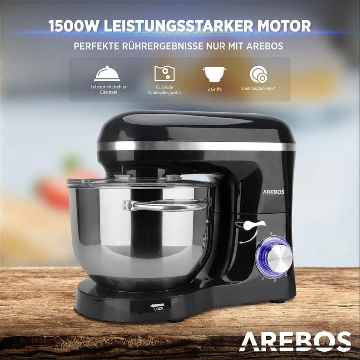Image du produit Arebos Robot de cuisine (1500 W)