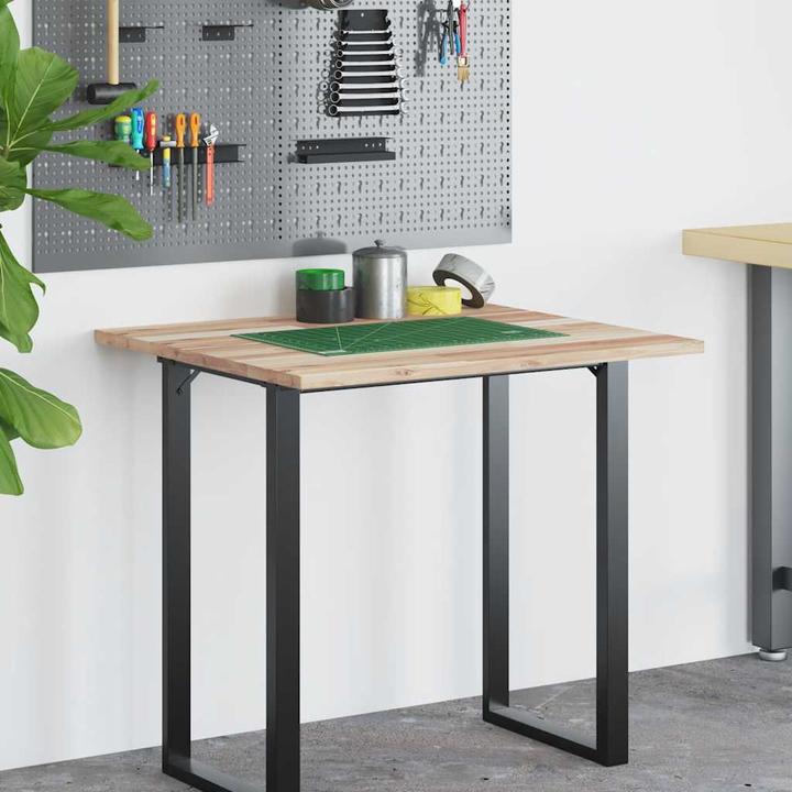 Immagine prodotto VidaXL Piano della scrivania Acacia non trattata (100 x 60 x 2 cm)