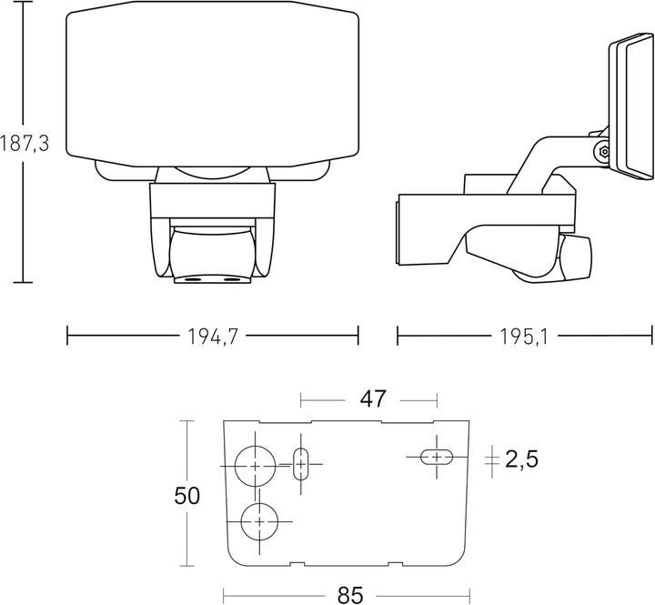 Immagine prodotto Steinel Faretto XLED Protect S (1694 lm, IP44)