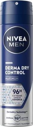 Actual product image NIVEA Men Deodorant Spray Derma Control - Effective Protection For Men (Spray)