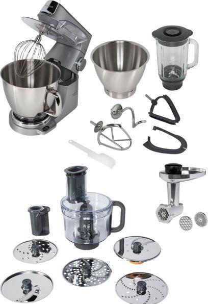 Actual product image Kenwood Titanium Chef Baker XL Silber (1200 W)