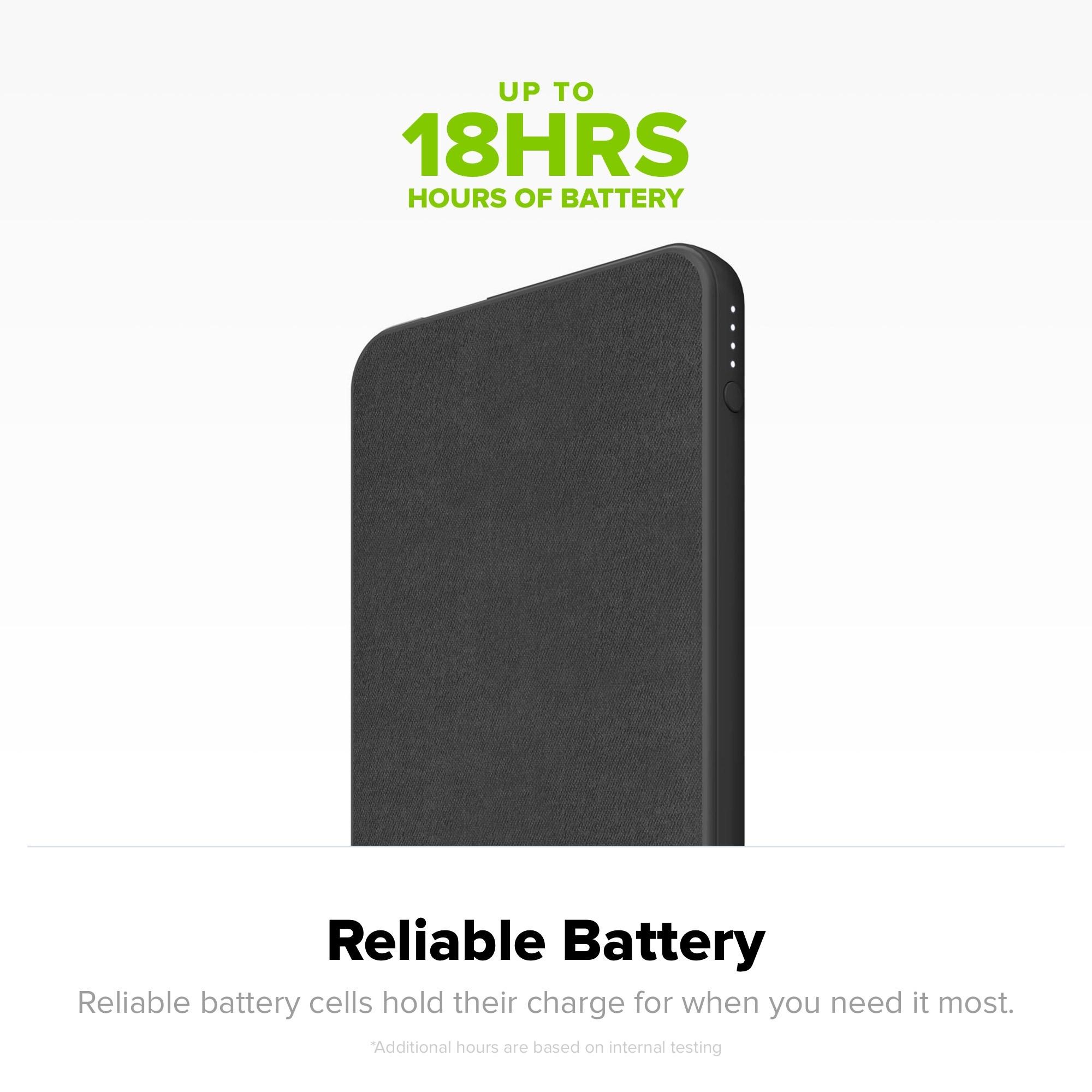 Thumbnail - Zagg Mophie 5K 2019 (5000 mAh), Powerbank, Schwarz