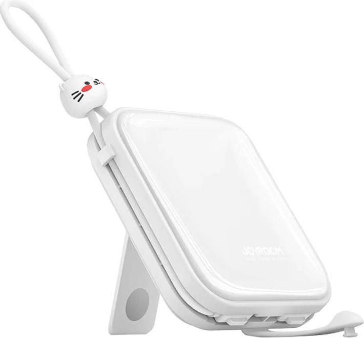 Image du produit Joyroom Banque d'alimentation JR-L009 Cutie 10000mAh, 12W (Blanc) (10000 mAh, 12 W, 37 Wh)