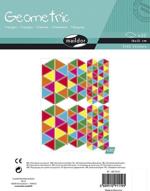 Produktbild My Mandarine Sticker, Geometrisch