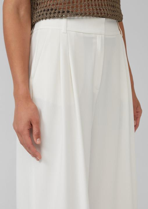 Produktbild S.Oliver Hose Hose mit Extra Wide Leg und Crêpe-Struktur (36)