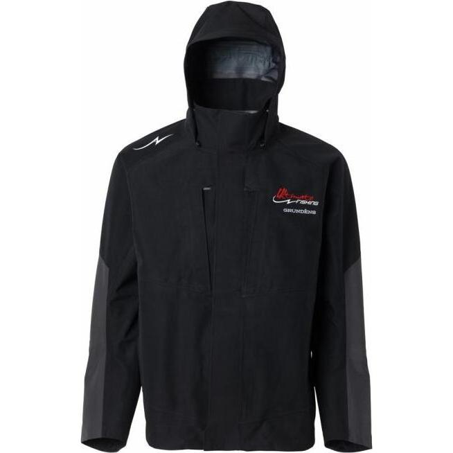 Grundéns, Herren, Jacke, regenjacke buoy x ultimate fisching (XL), Schwarz, XL