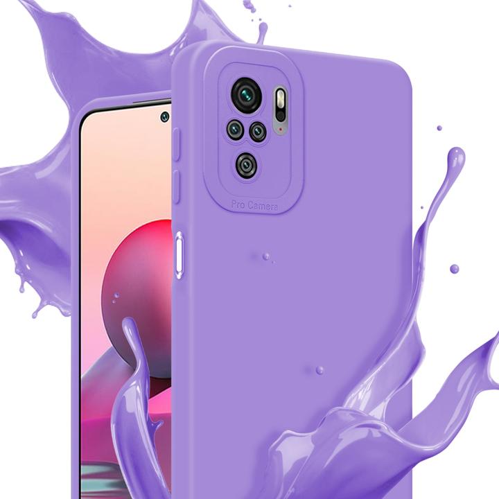 Actual product image Cadorabo Cover for Xiaomi RedMi NOTE 10 4G / RedMi NOTE 10S in TPU Fluid LM162 Style (Xiaomi Mi Note 10, Xiaomi Redmi Note 10S)