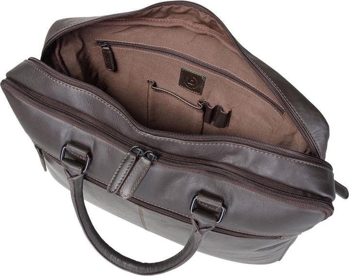 Actual product image Bugatti Clark briefcase leather 40 cm (17")