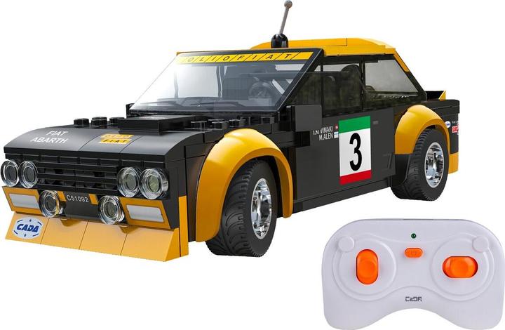 Cada Fiat Abarth 131 1:20 schwarz 2,4GHz Bricks