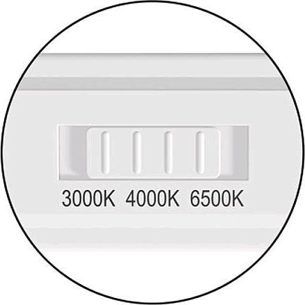 Immagine prodotto EVN L14425W CCT Apparecchio LED da superficie e sottopensile IP20 bianco 22W3000, 4000, 6500K (2120 lm)