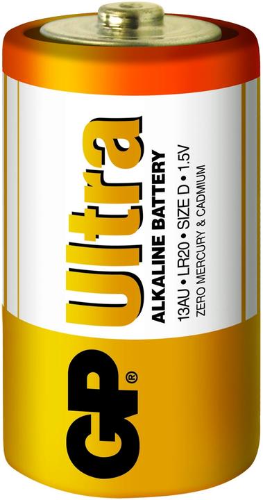 Produktbild GP Batteries Ultra Alkaline Mono (2 Stk., D)