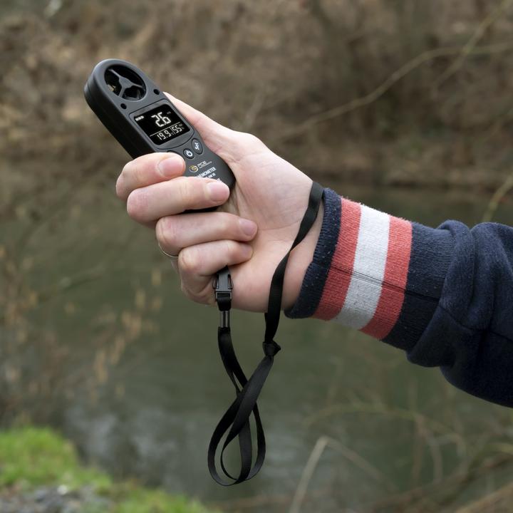 Actual product image PCE Instruments PCE-AM 30 anemometer 0.1 to 30 m/s with temperature measurement function