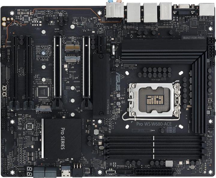 Image du produit ASUS MB PRO WS W680-ACE (LGA 1700, Intel W680, ATX)