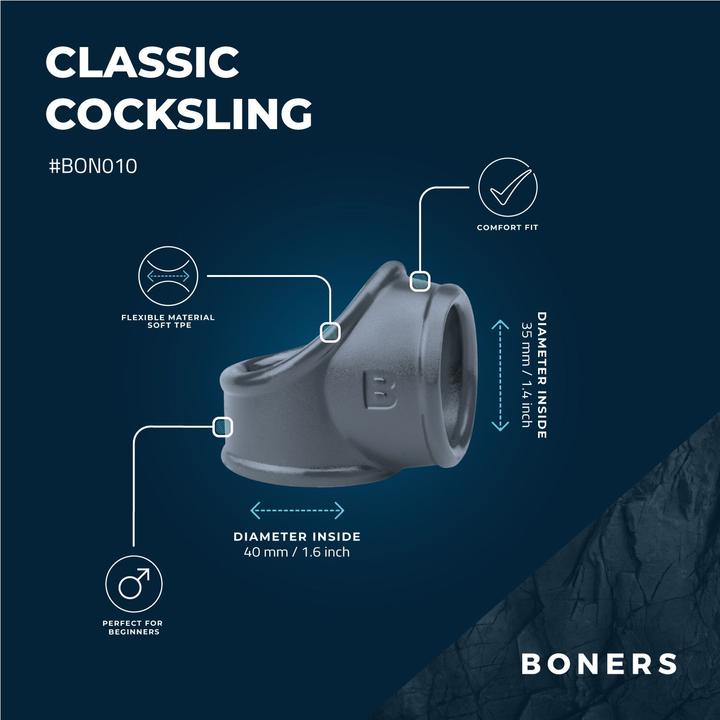 Image du produit Boners Classic Cocksling (4.50 cm)