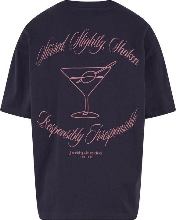 Produktbild Lost Youth Oversized Tee - Responsibly Irresponsible navy M (M)