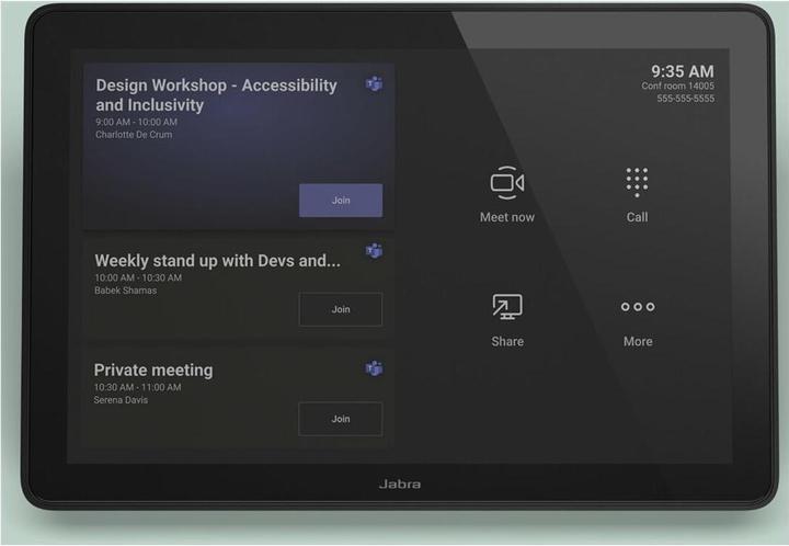 Actual product image Jabra PanaCast 50 Video Bar System MS VB & TC EMEA Charger-C