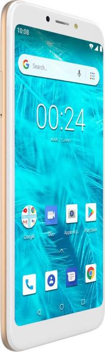 Actual product image Konrow Sky Lite - Android 8.1 - 4G - 5.45" Display - Dual Sim - 16GB, 1GB RAM - Gold (16 GB, Gold, 5.45", 4G)