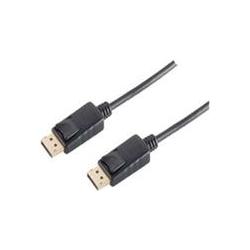 Thumbnail - Shiverpeaks S/CONN maximum connectivity Displayportkabel-Displayportkabel 1.2, Stecker-Stecker, UHD 4K2K, schwar (3 m, D...