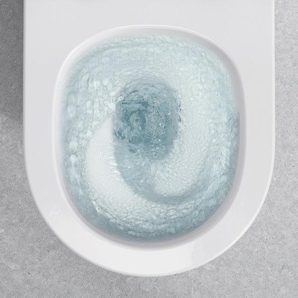 Produktbild Laufen Kartell Wand-WC, Tiefspüler, mit Silent Flush spülrandlos, 545x370x355mm