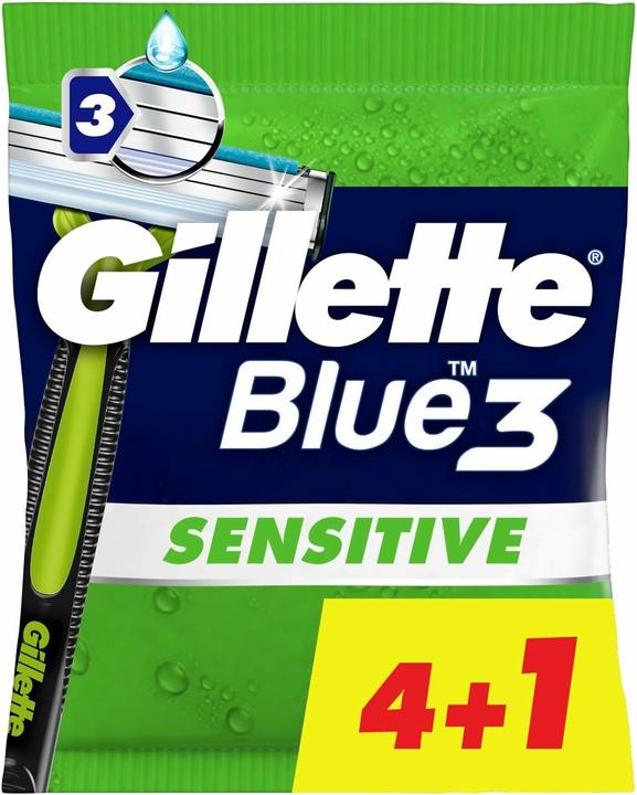 Gillette BLUE 3 SENSITIVE disposable razor blade 5 u (5 x)