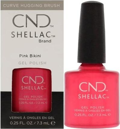 Produktbild CND Shellac - Color Coat Pink Bikini (Pink Bikini, UV-Gel Lack)