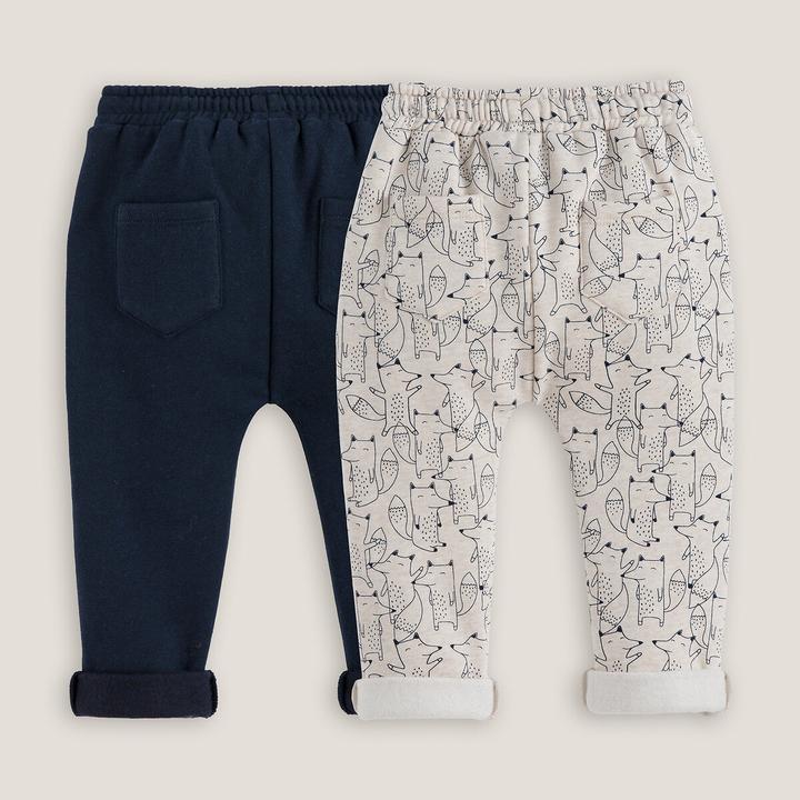 Produktbild La Redoute Collections 2er-Pack Pluderhosen aus Sweatware (86)