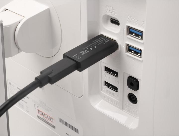 Actual product image Delock USB Type-C zu DisplayPort Adapter 8K mit HDR und HDCP (4.98 cm)