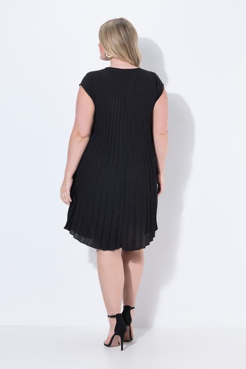 Image du produit Miamoda Robe plissée, mélange de plis, sans manches (56)