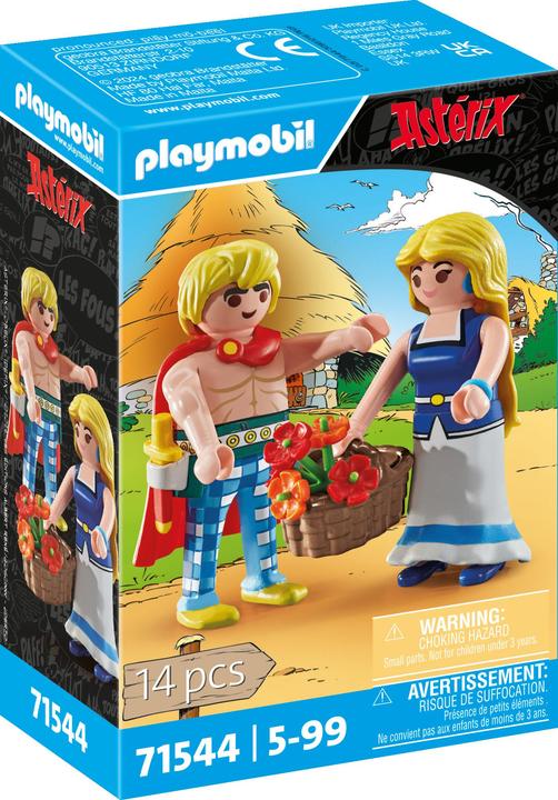 Image du produit Playmobil Astérix : Tragicomix et Falbala