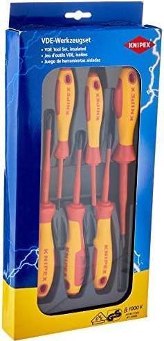 Produktbild Knipex VDE Schraubendreher-Paket (Phillipps-Kreuzschlitz (PH), Pozidriv-Kreuzschlitz (PZ))