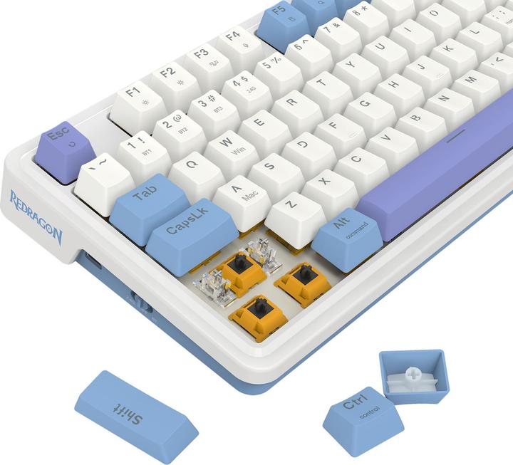 Actual product image Redragon Klawiatura Gloria Pro (US, Cable, Wireless)