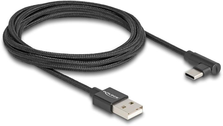 Produktbild Delock USB 2.0 Kabel Typ-A Stecker zu USB Type-C Stecker gew (2 m, USB 2.0)