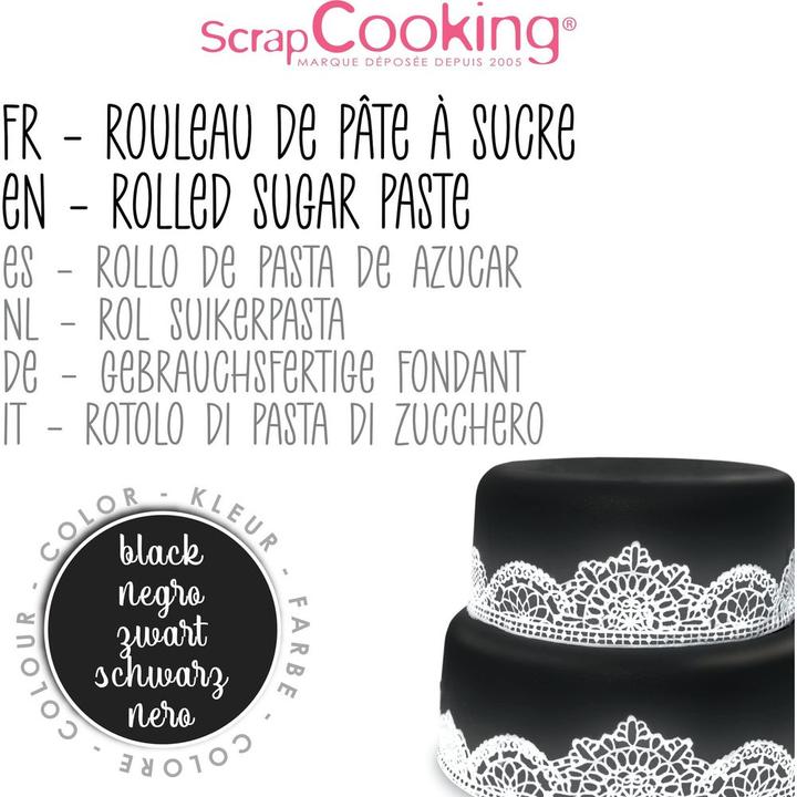 Actual product image ScrapCooking Sugar fondant (1 pcs.)