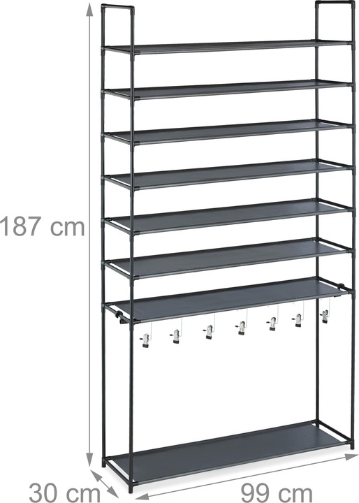 Immagine prodotto Relaxdays Baylee (99 x 30 x 187 cm)